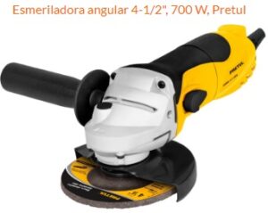 Esmeriladora Angular 4 1 2 700 W Y 500 W Pretul Birlos Y Tornillos